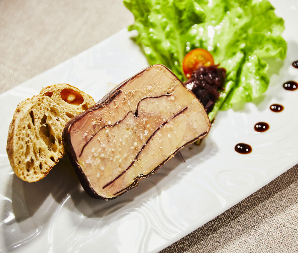 Plat gastronomique - restaurant les 30 pas